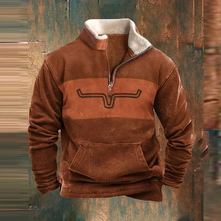MAISON LUMIÈRE | PULL AVEC ZIP POR HOMME