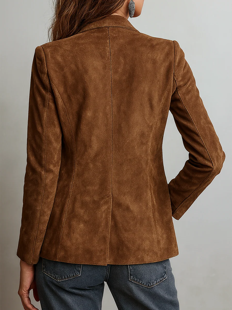Millicent | Blazer marron vintage