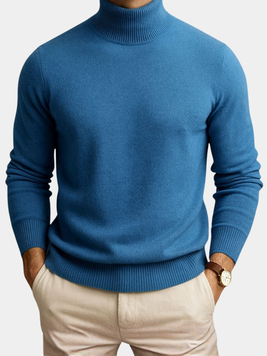 MAISON LUMIÈRE | PULL À COL MONTANT POUR HOMME