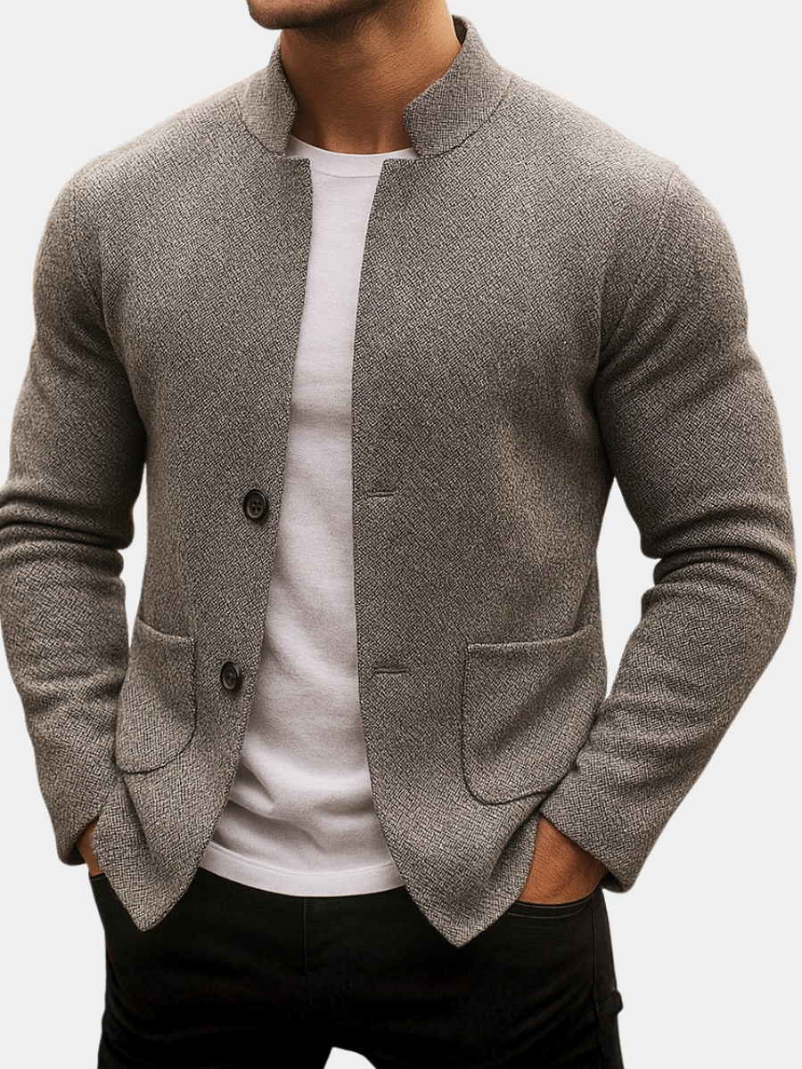 MAISON LUMIÈRE | CARDIGAN EN LAINE TRICOTÉE POUR HOMME