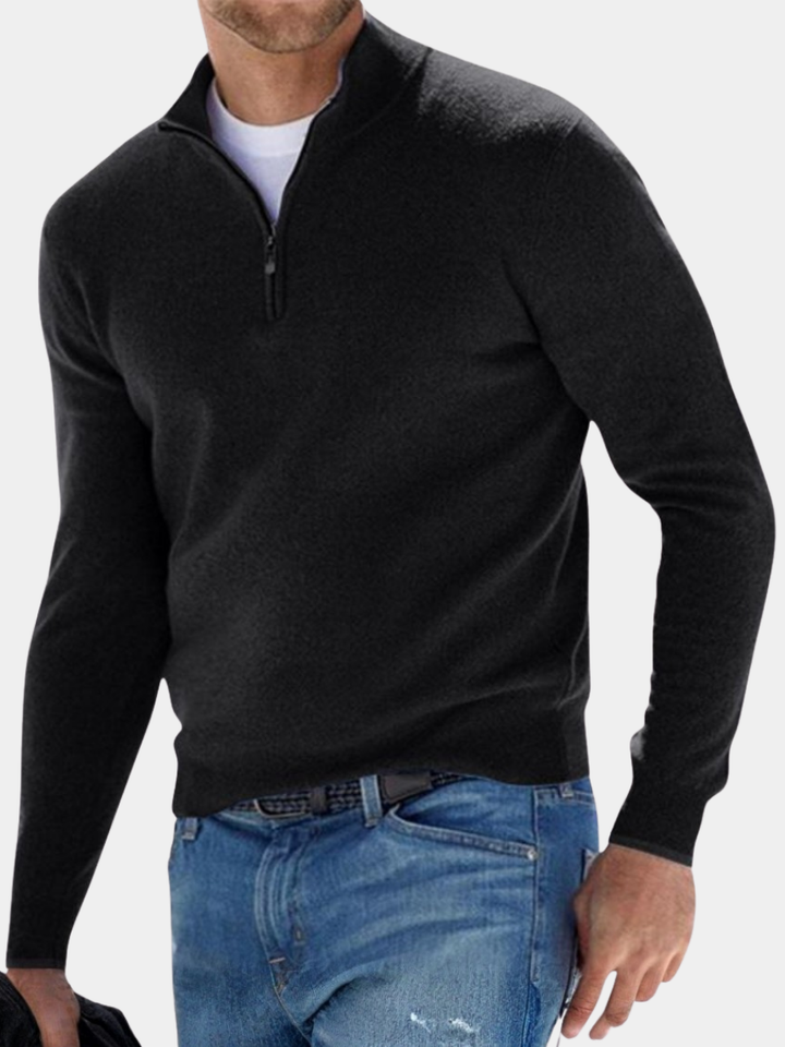 MAISON LUMIÈRE | PULL ZIPPÉ POUR HOMME