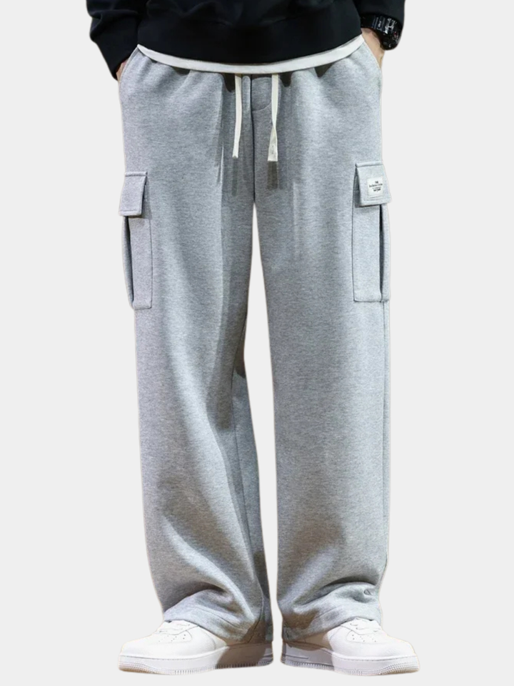 MAISON LUMIÈRE | PANTALON CARGO EN POLAIRE