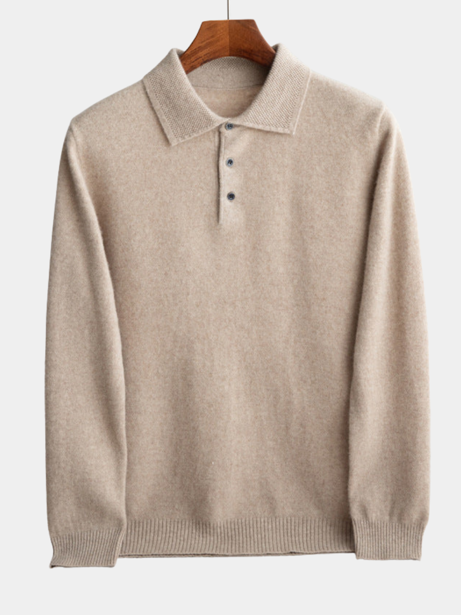 MAISON LUMIÈRE | PULL POLO HOMME CLASSIQUE