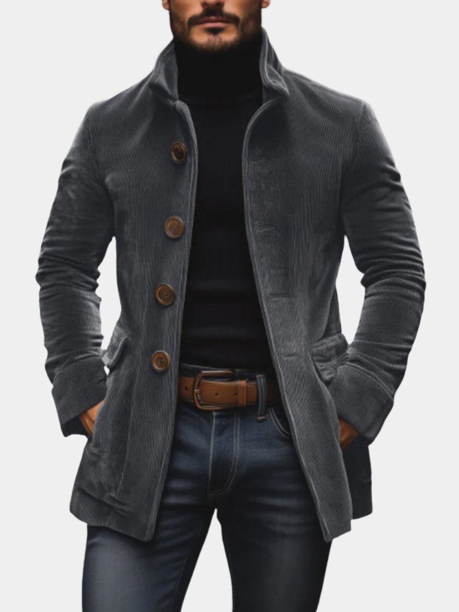 MAISON LUMIÈRE | VESTE EN COTON CORDÉE POUR HOMME