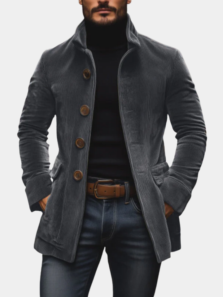 MAISON LUMIÈRE | VESTE EN COTON CORDÉE POUR HOMME