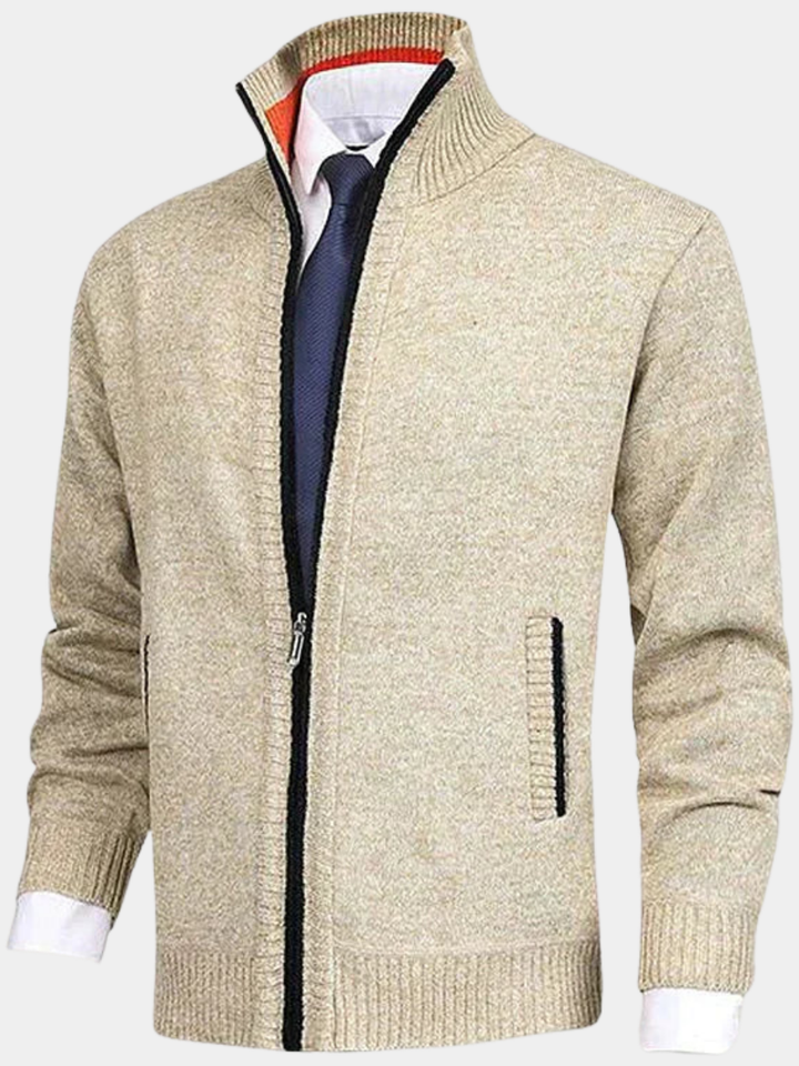 MAISON LUMIÈRE | CARDIGAN HOMME À MANCHES LONGUES