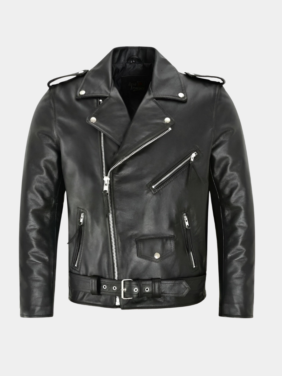 MAISON LUMIÈRE | VESTE EN CUIR POUR HOMME CLASSIQUE