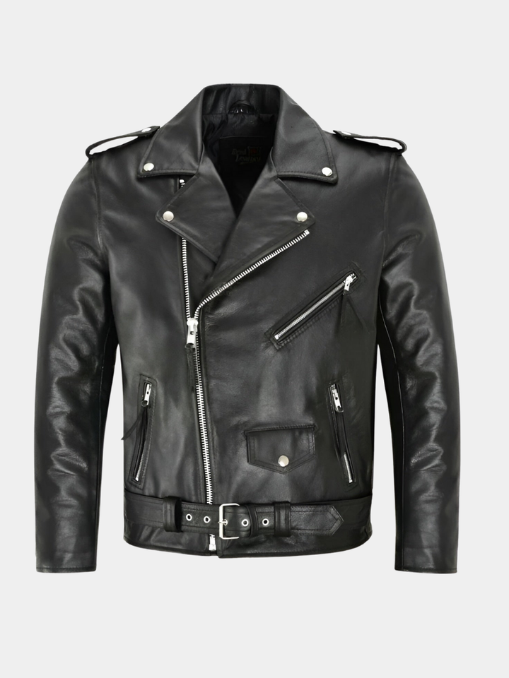 MAISON LUMIÈRE | VESTE EN CUIR POUR HOMME CLASSIQUE