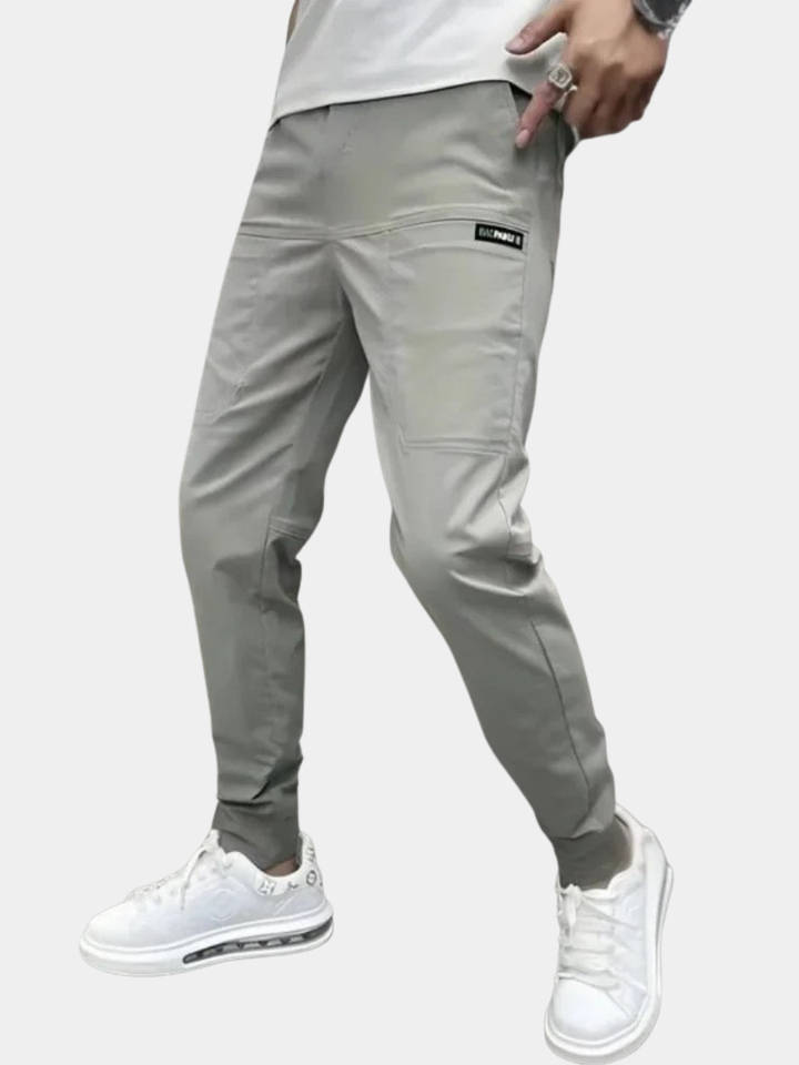 MAISON LUMIÈRE | PANTALON CARGO ÉLASTIQUE PREMIUM