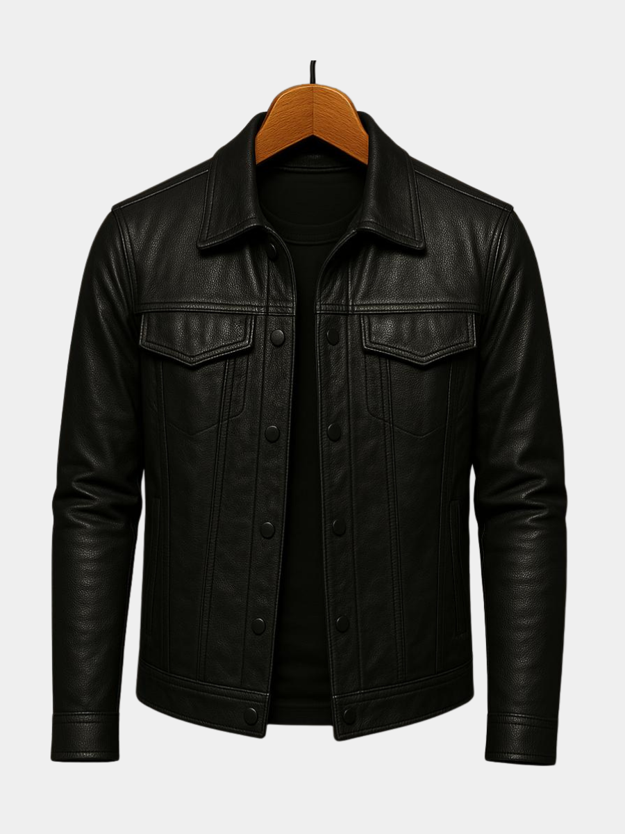 MAISON LUMIÈRE | VESTE EN CUIR MODERNE RIDER