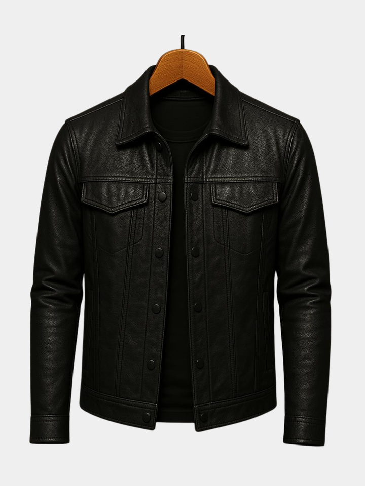 MAISON LUMIÈRE | VESTE EN CUIR MODERNE RIDER