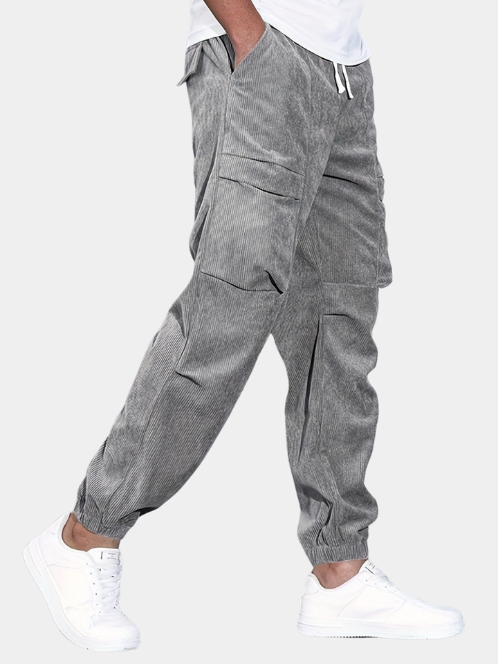 MAISON LUMIÈRE | PANTALON CARGO EN CORDUROY