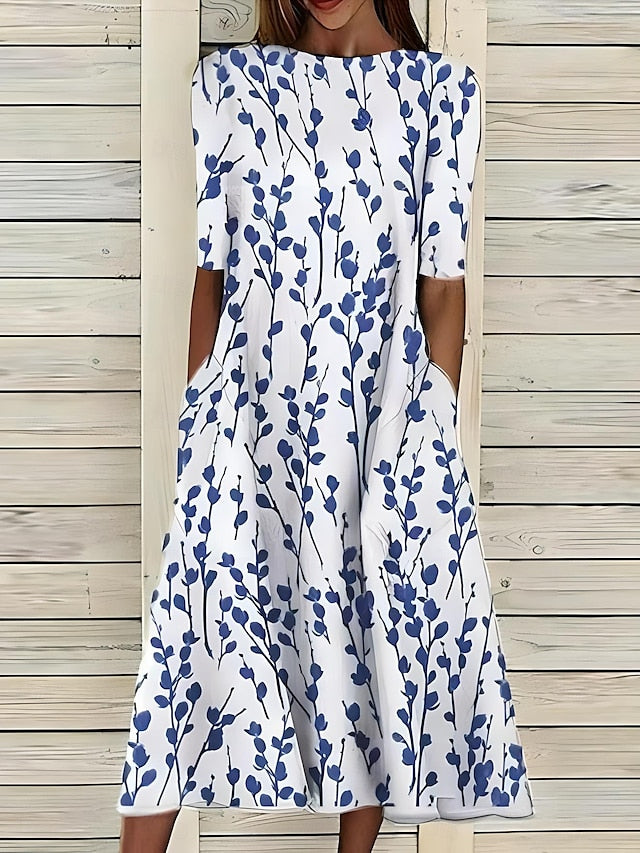 Annie | Robe Fleurs du Littoral