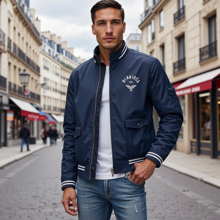 MAISON LUMIÈRE | VESTE D'ÉTÉ/DE MI-SAISON DE LUXE POUR HOMME