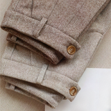 MAISON LUMIÈRE | PANTALONS ÉLÉGANTS EN PURE LAINE SUR MESURE