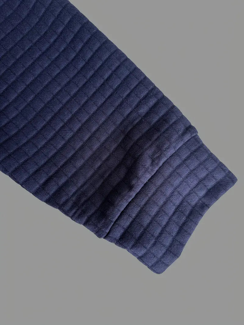 MAISON LUMIÈRE | POLO À MANCHES LONGUES TEXTURÉE