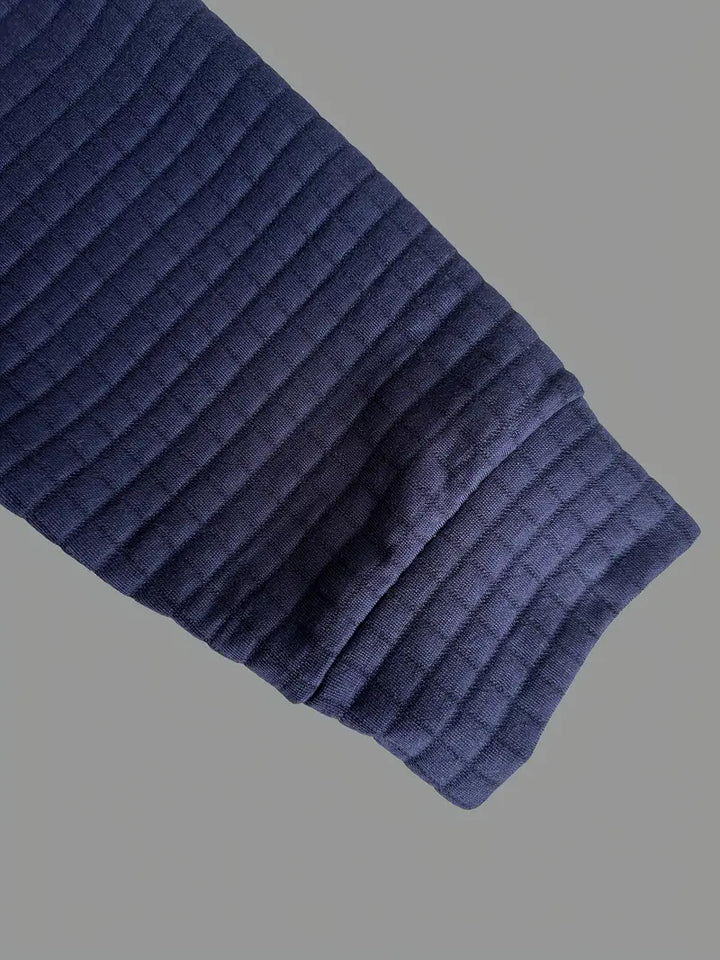 MAISON LUMIÈRE | POLO À MANCHES LONGUES TEXTURÉE