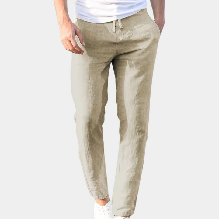 MAISON LUMIÈRE | PANTALON LÉGER EN LIN