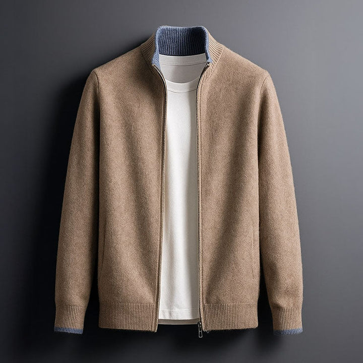 MAISON LUMIÈRE | PULL ZIP HOMME