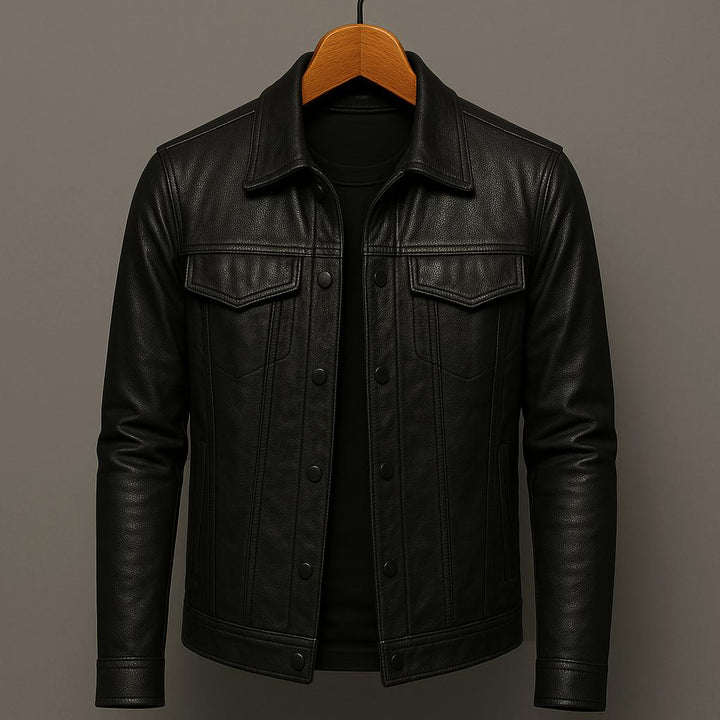 MAISON LUMIÈRE | VESTE EN CUIR MODERNE RIDER