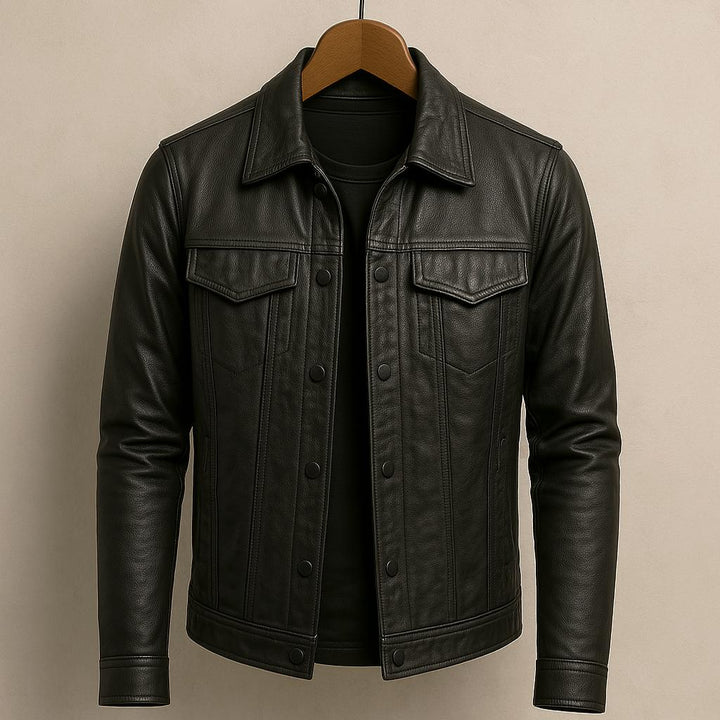 MAISON LUMIÈRE | VESTE EN CUIR MODERNE RIDER