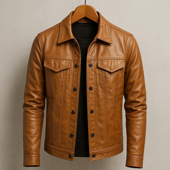 MAISON LUMIÈRE | VESTE EN CUIR MODERNE RIDER