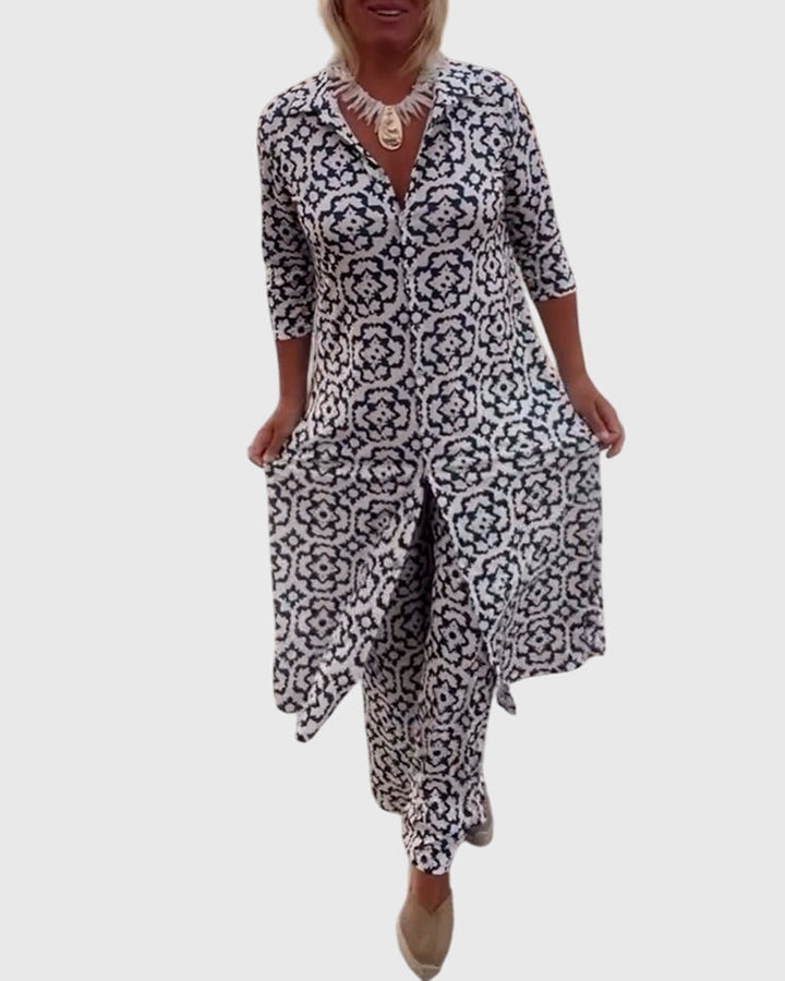 Gabriella™ | Ensemble vintage élégant deux pièces