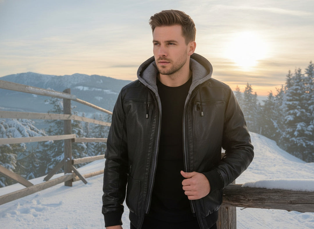 MAISON LUMIÈRE | VESTE EN CUIR DE LUXE