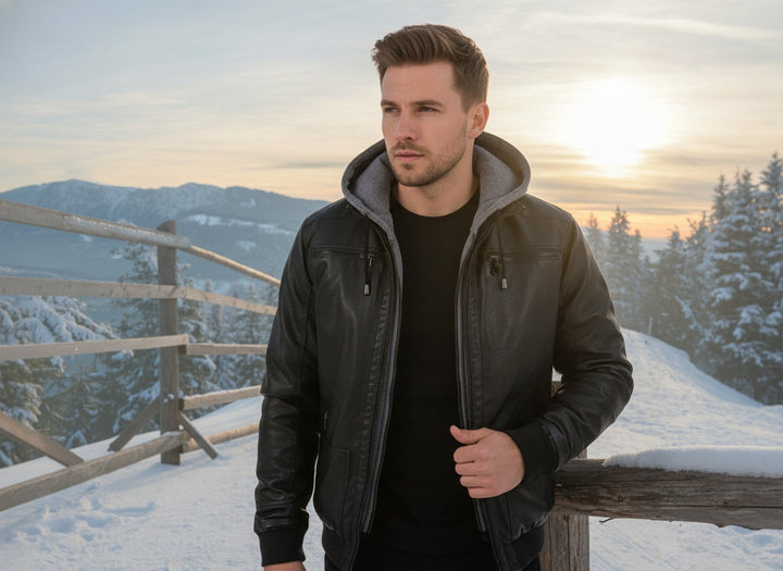MAISON LUMIÈRE | VESTE EN CUIR DE LUXE