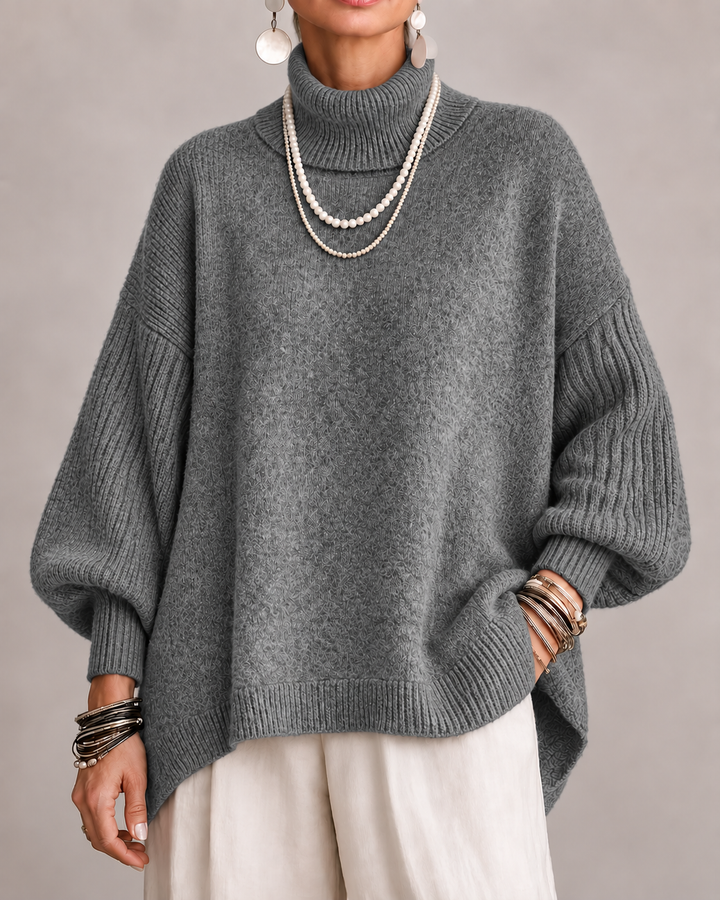 Kathleen | Pull élégant à col roulé pour femme