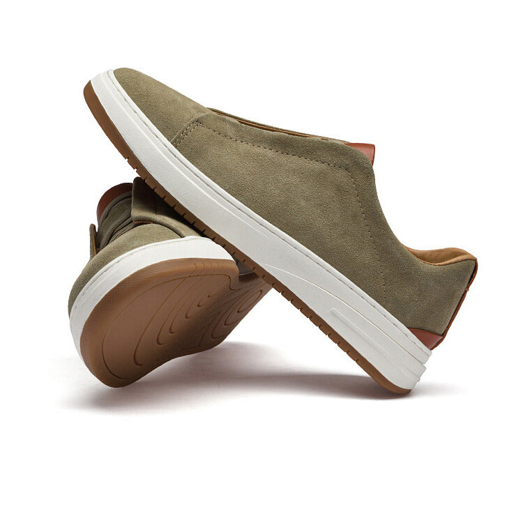 MAISON LUMIÈRE | CHAUSSURES SLIP-ON EN DAIM POUR HOMME