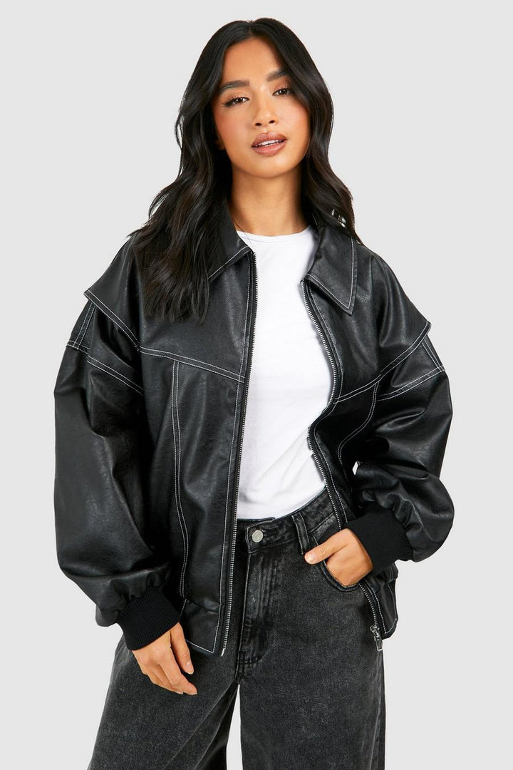 MAISON LUMIÈRE | BLOUSON BOMBER OVERSIZE