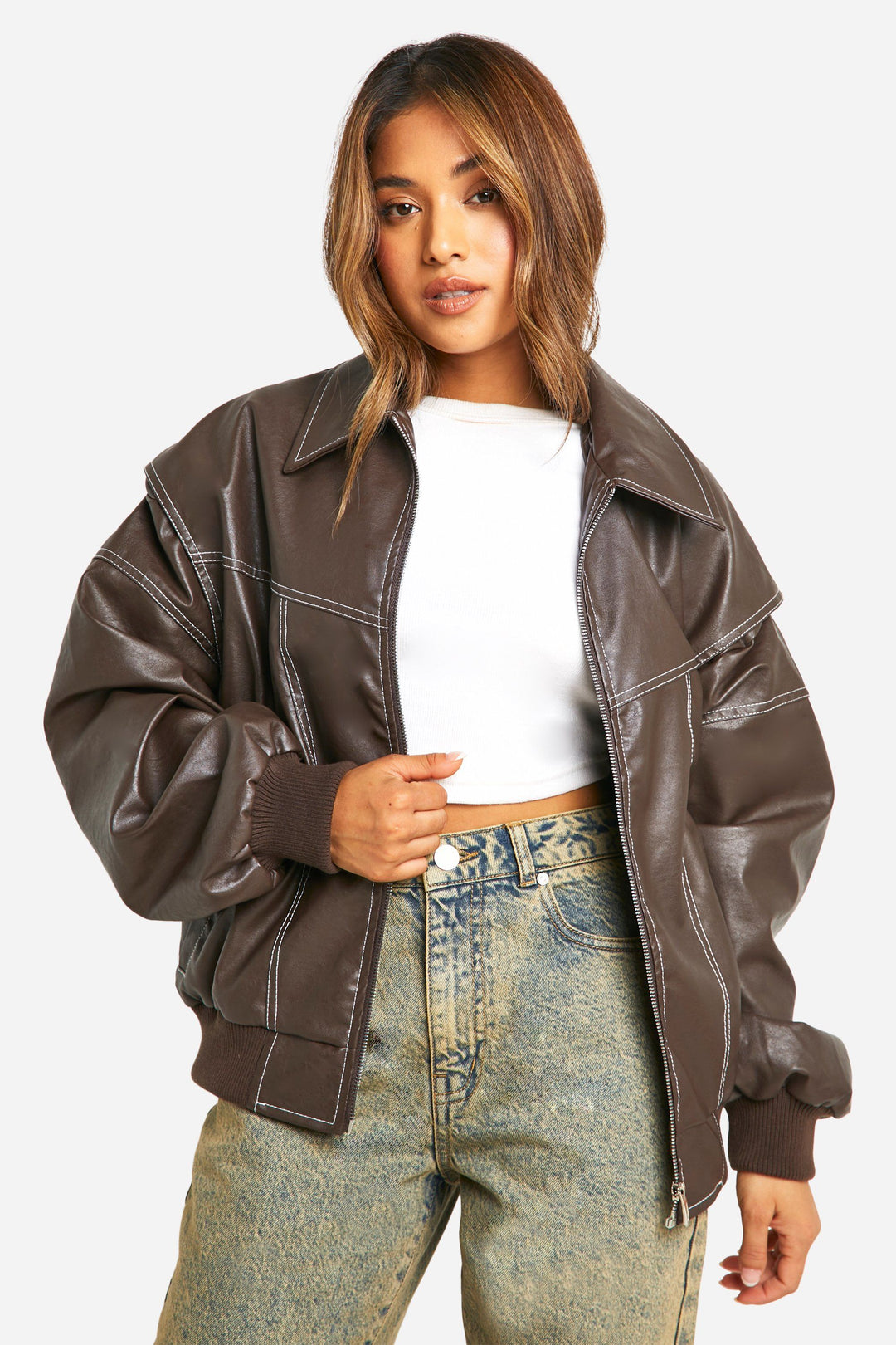 MAISON LUMIÈRE | BLOUSON BOMBER OVERSIZE