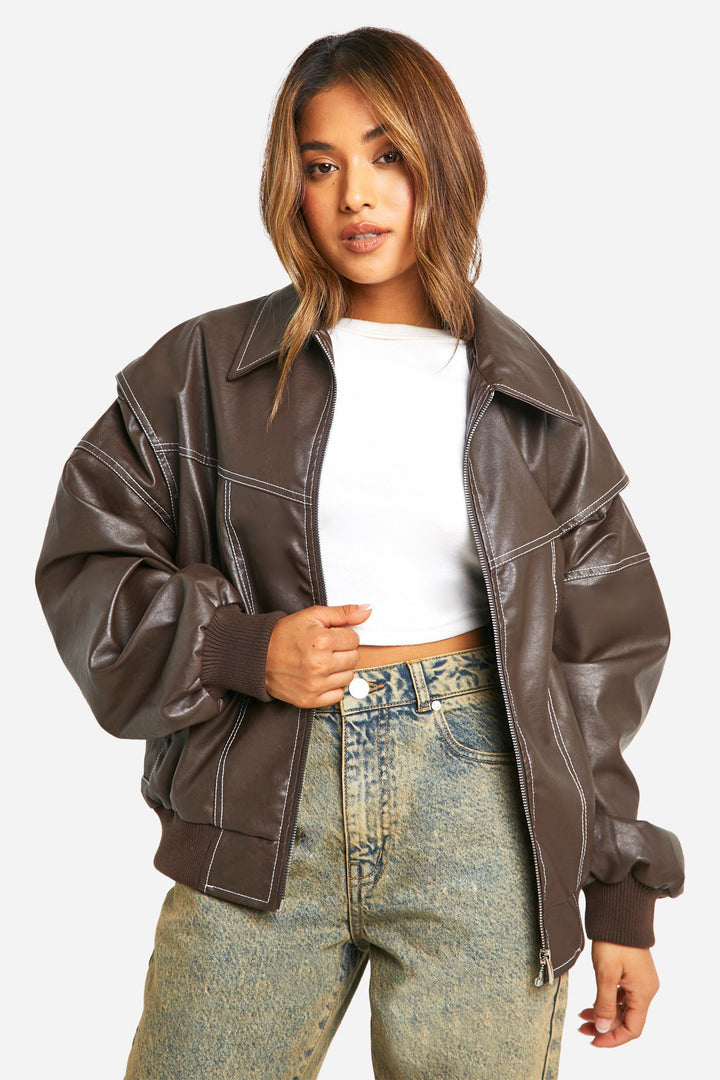 MAISON LUMIÈRE | BLOUSON BOMBER OVERSIZE