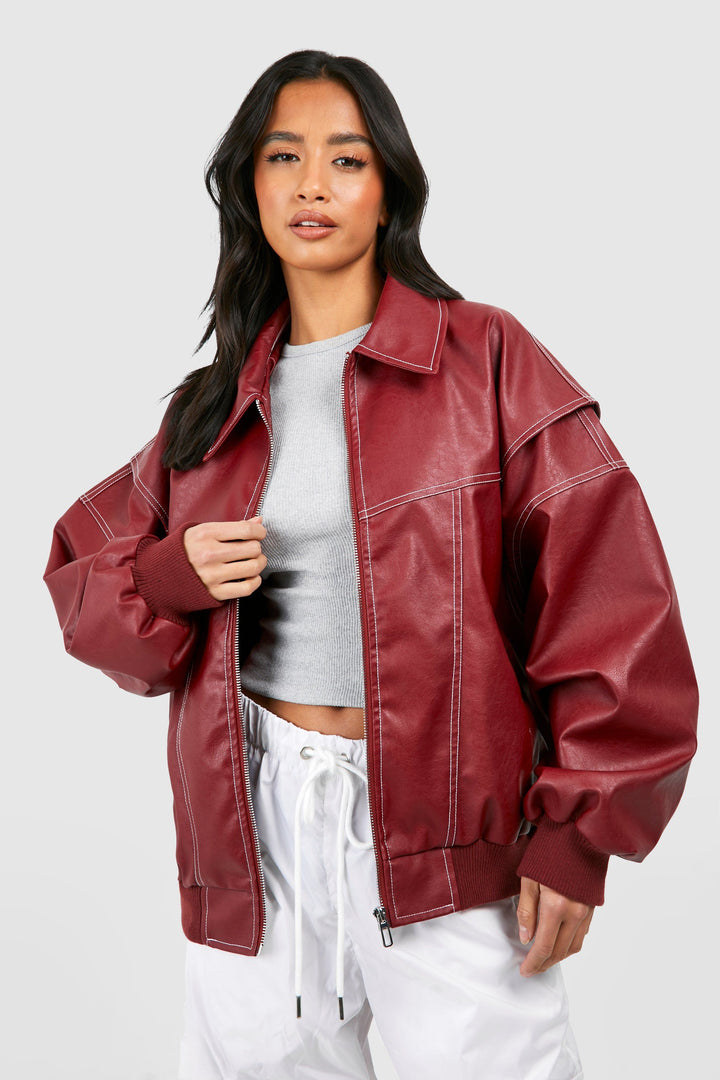 MAISON LUMIÈRE | BLOUSON BOMBER OVERSIZE