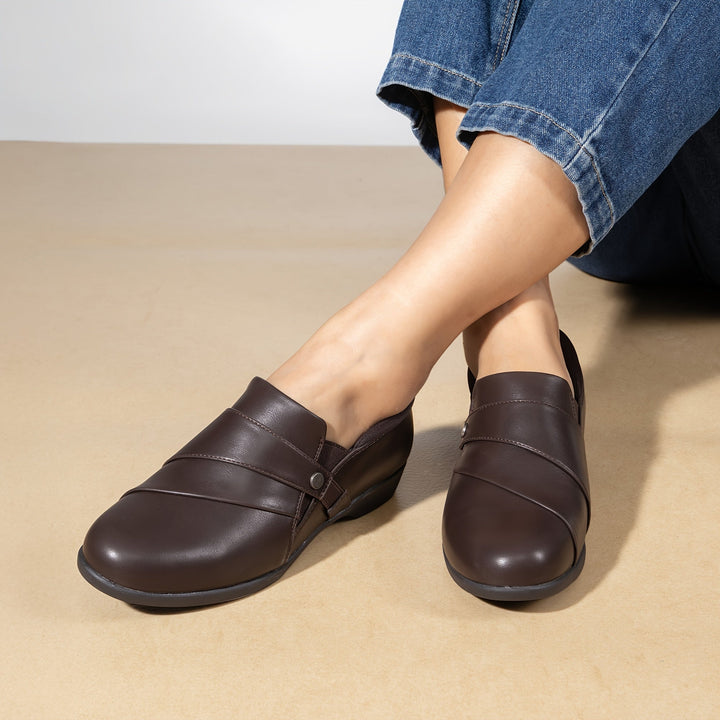 MAISON LUMIÈRE | Mocassins Habillés à Maintien Plantaire Isabelle