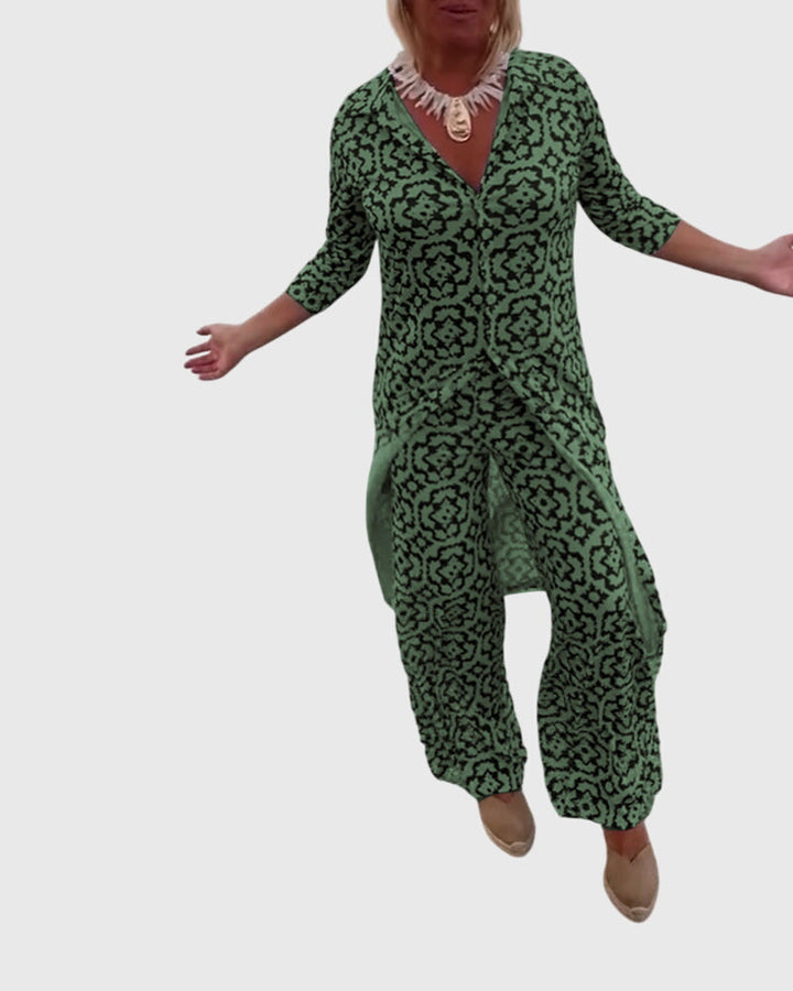 Gabriella™ | Ensemble vintage élégant deux pièces