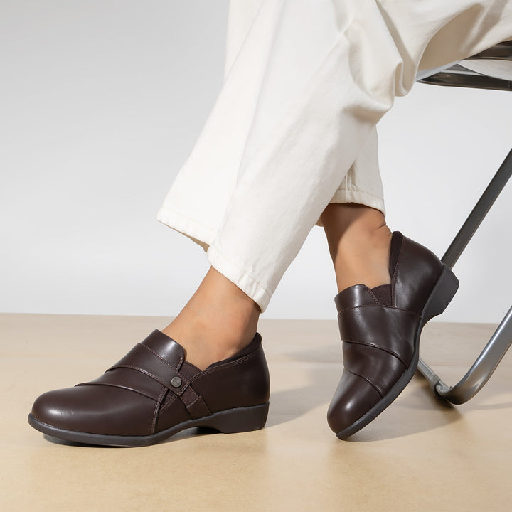 MAISON LUMIÈRE | Mocassins Habillés à Maintien Plantaire Isabelle