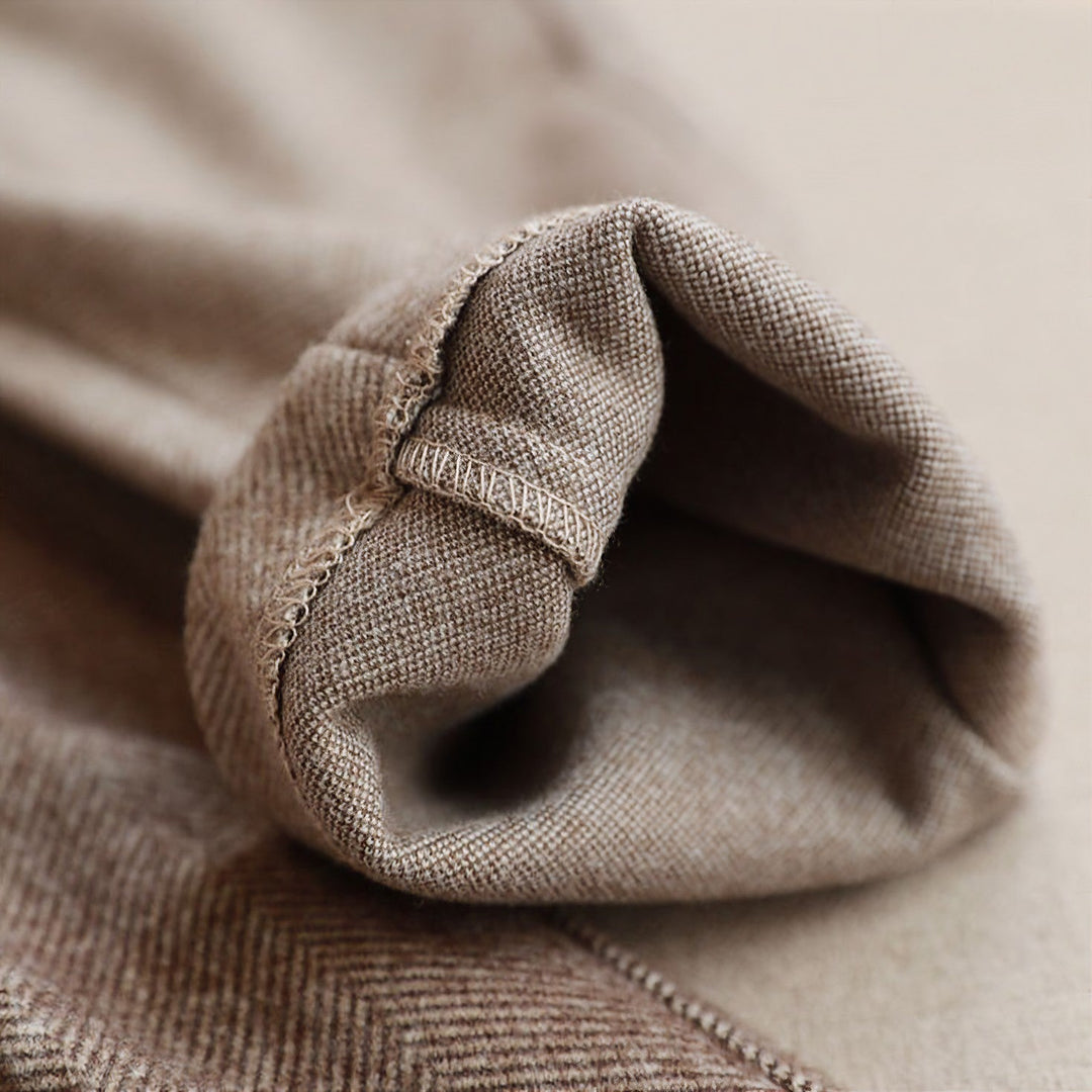 MAISON LUMIÈRE | PANTALONS ÉLÉGANTS EN PURE LAINE SUR MESURE