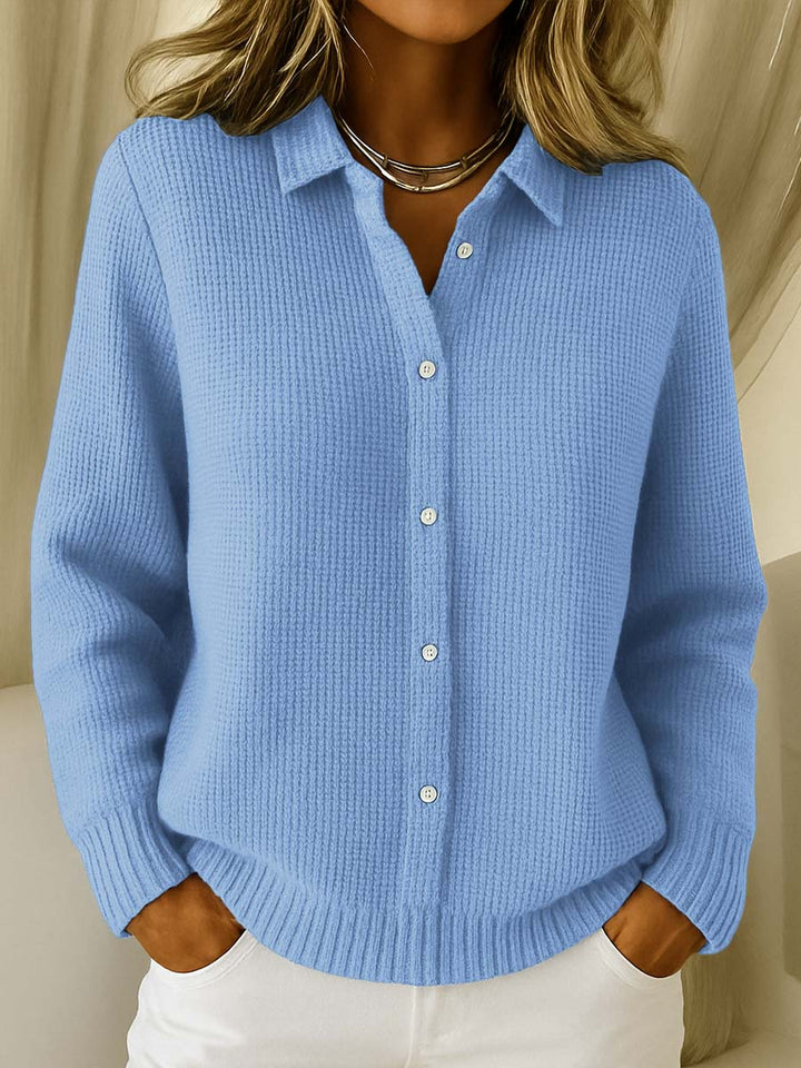 MAISON LUMIÈRE | Cardigan Maille Texturée Boutonné Catherine