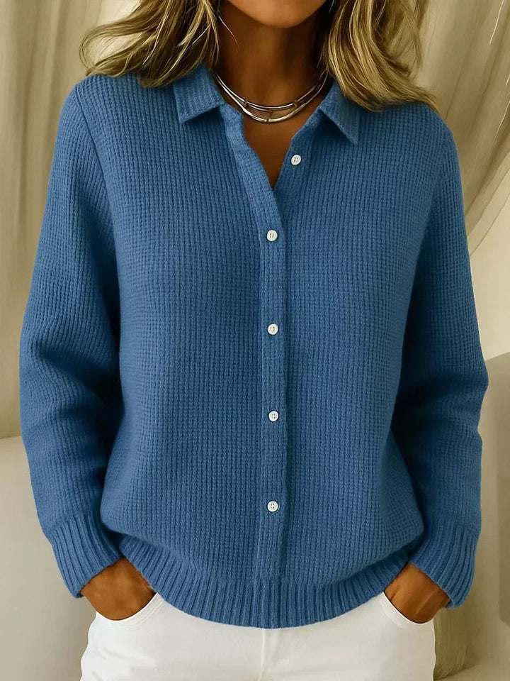 MAISON LUMIÈRE | Cardigan Maille Texturée Boutonné Catherine