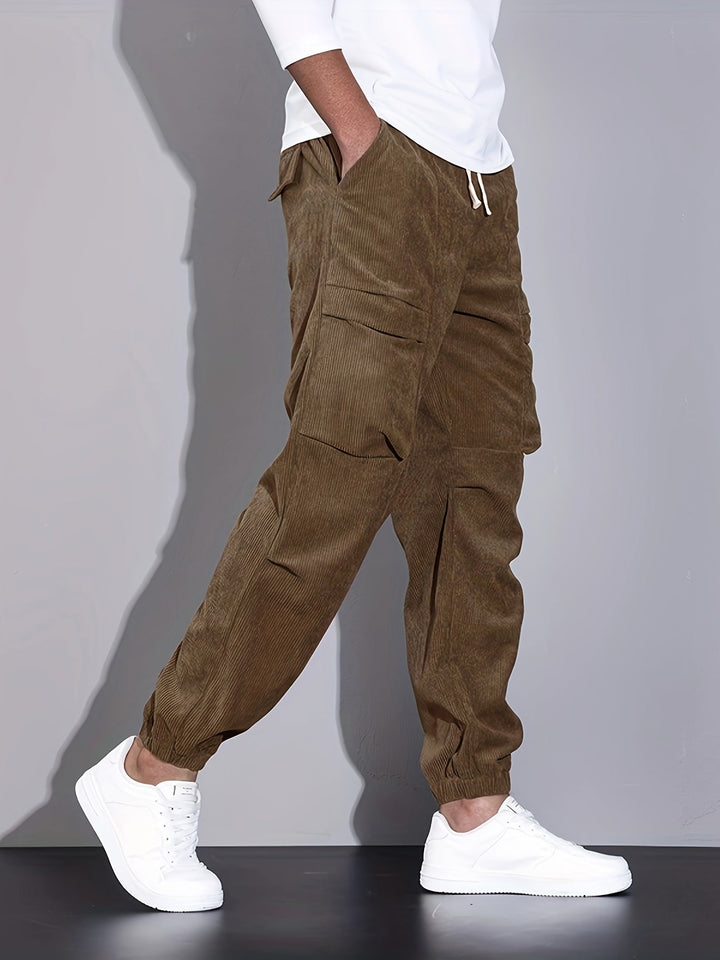 MAISON LUMIÈRE | PANTALON CARGO EN CORDUROY