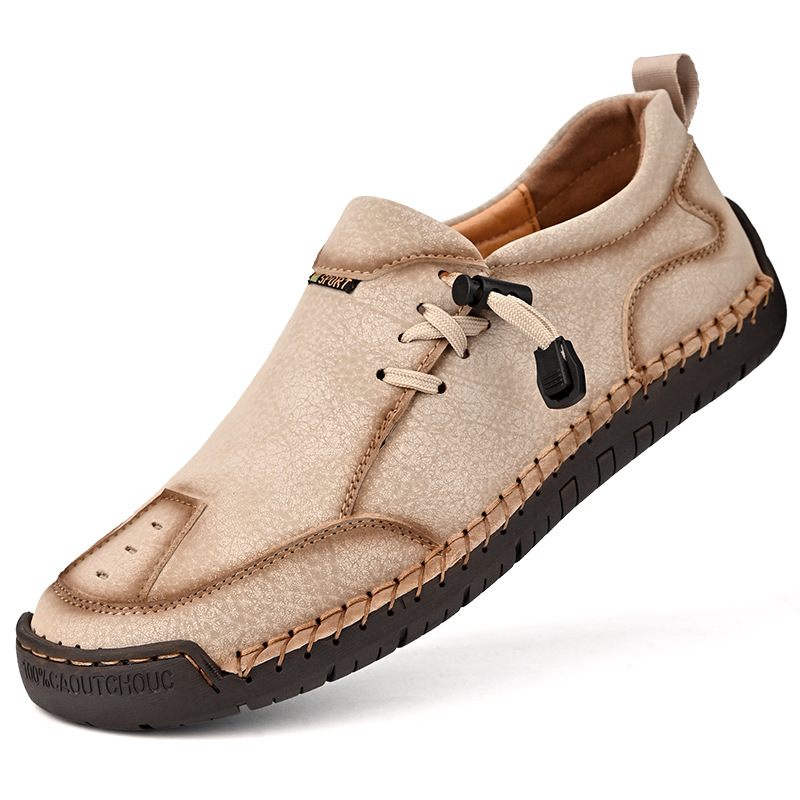 MAISON LUMIÈRE | Mocassins Confort Piqués Main Mathilde