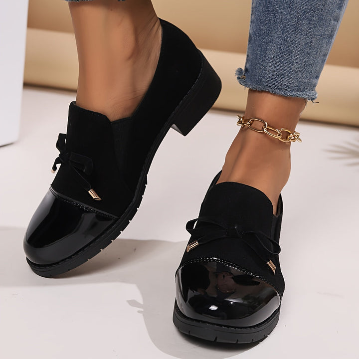 MAISON LUMIÈRE | Mocassins Confort Bout Verni Camille