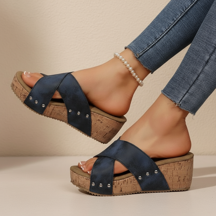Oakley – Sandales Wedge Boho