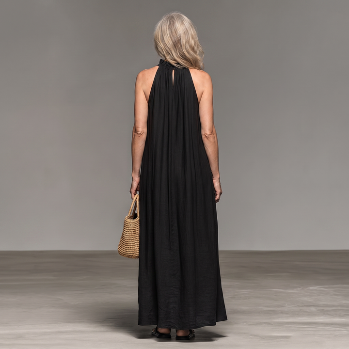 Lua | Robe maxi avec poches