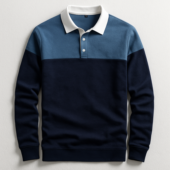 MAISON LUMIÈRE | POLO DE LUXE À MANCHES LONGUES