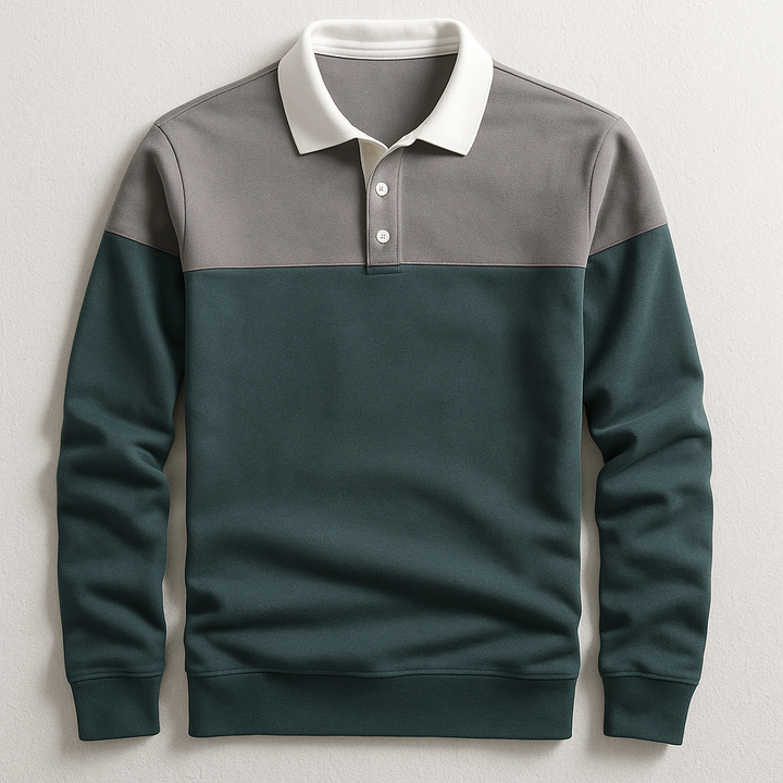 MAISON LUMIÈRE | POLO DE LUXE À MANCHES LONGUES