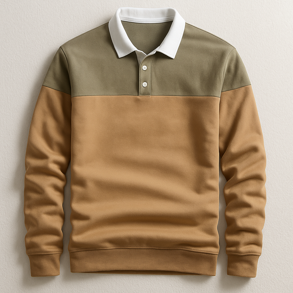 MAISON LUMIÈRE | POLO DE LUXE À MANCHES LONGUES