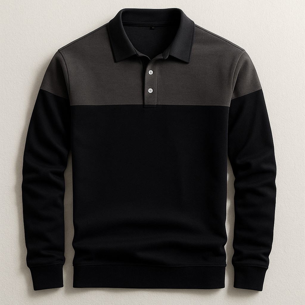 MAISON LUMIÈRE | POLO DE LUXE À MANCHES LONGUES